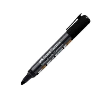 Marcador  Permanente Jumbo 23 Negro Faber Castell