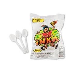 Cucharitas Descartable Bolsa x 100  El Inka
