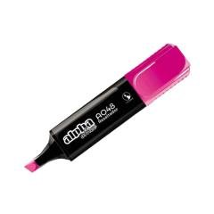 Marcador Plumon Resaltador AO48 Rosado Alpha Office